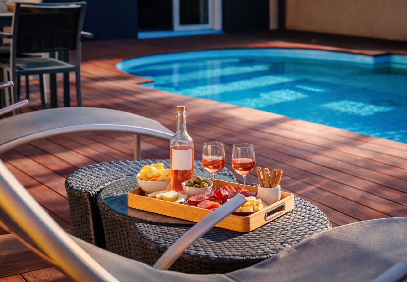 Villa à Les Sables-d´Olonne - Villa familiale avec piscine - 6 personnes