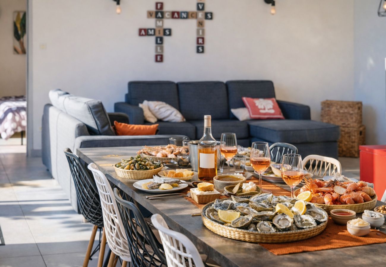 Villa à Les Sables-d´Olonne - Villa familiale avec piscine - 6 personnes