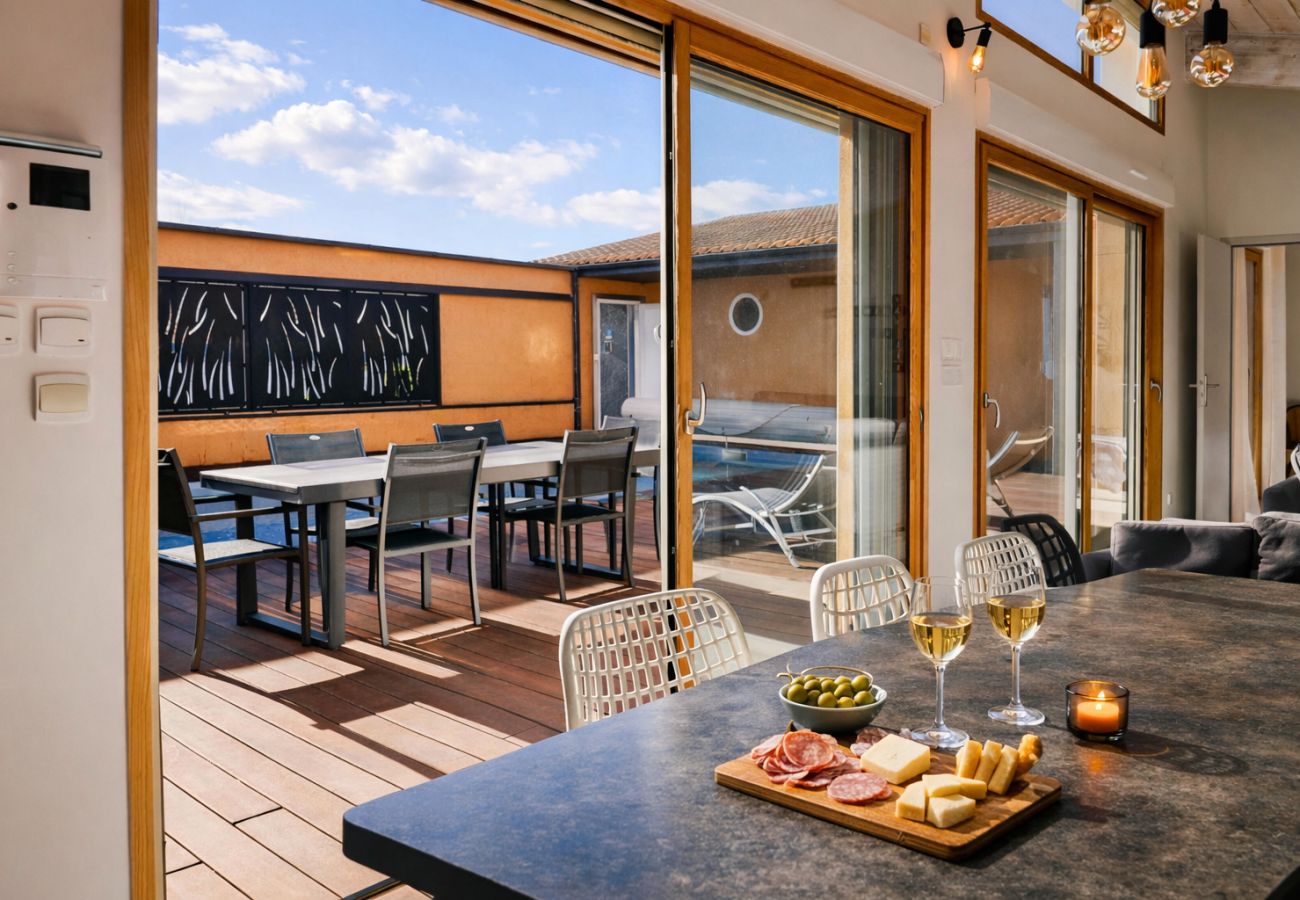 Villa à Les Sables-d´Olonne - Villa familiale avec piscine - 6 personnes