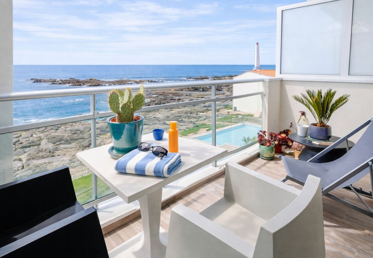 Studio à Les Sables-d´Olonne - Studio face océan avec piscine à La Chaume