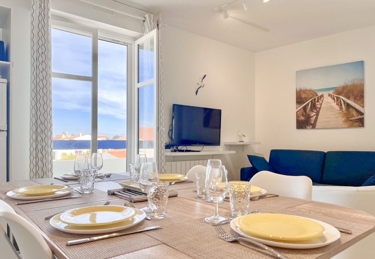 Appartement à Les Sables-d´Olonne - Spacieux appartement avec vue océan quartier de la Chaume