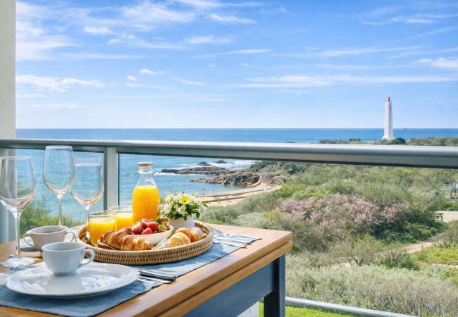 Studio à Les Sables-d´Olonne - Studio à la Chaume avec une superbe vue sur le Bassin Dombret 