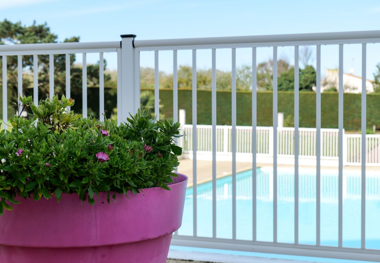 Appartement à Les Sables-d´Olonne - Charmant duplex avec piscine proche de la plage de Tanchet