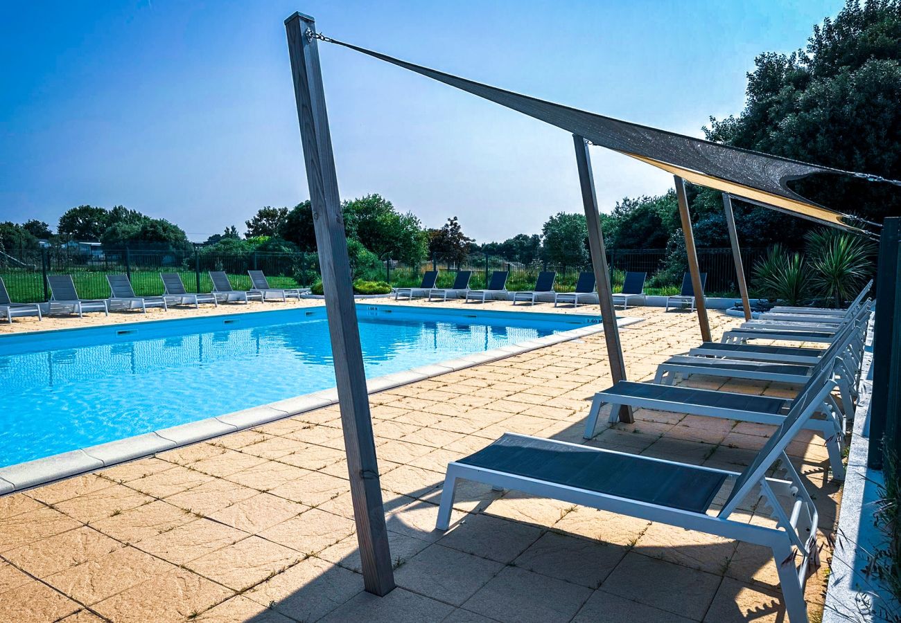 Maison mitoyenne à Talmont-Saint-Hilaire - Maison 4/6 pers. au calme avec terrasse & piscine – Domaine Saint Martin