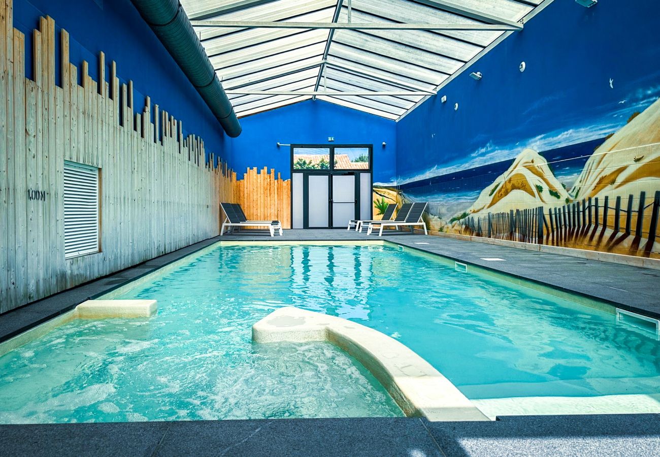 Maison mitoyenne à Talmont-Saint-Hilaire - Maison 4/6 pers. au calme avec terrasse & piscine – Domaine Saint Martin