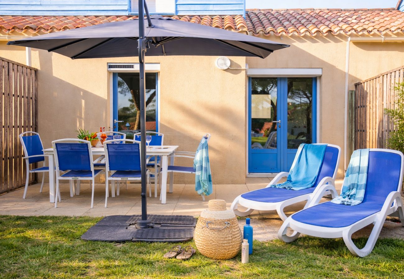 Maison mitoyenne à Talmont-Saint-Hilaire - Maison 4/6 pers. au calme avec terrasse & piscine – Domaine Saint Martin