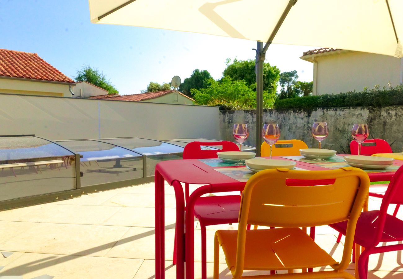 Maison à Jard-sur-Mer - Villa des Herondais - piscine - jardin - tout équipée - 8 personnes