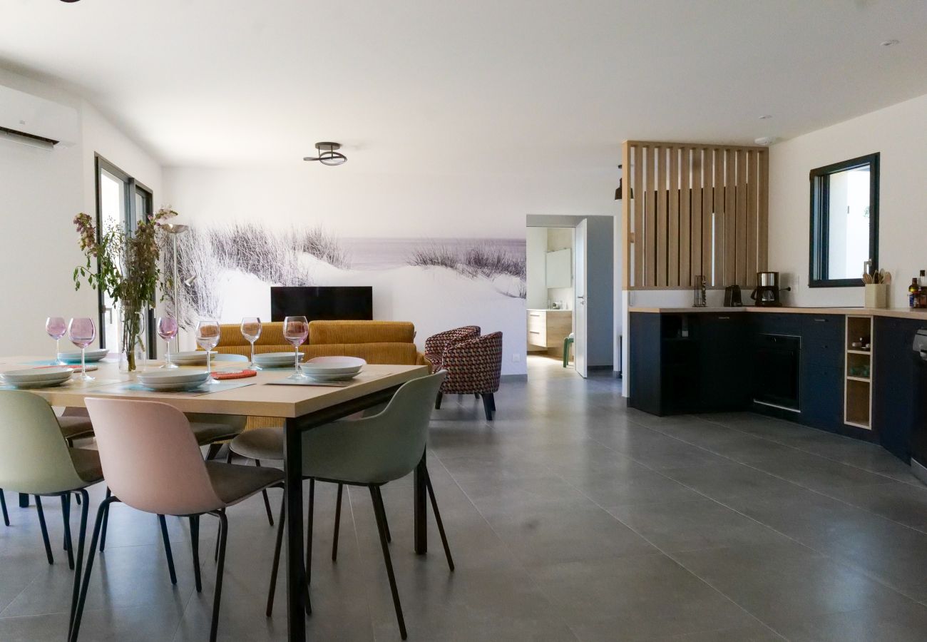 Maison à Jard-sur-Mer - Villa des Herondais - piscine - jardin - tout équipée - 8 personnes