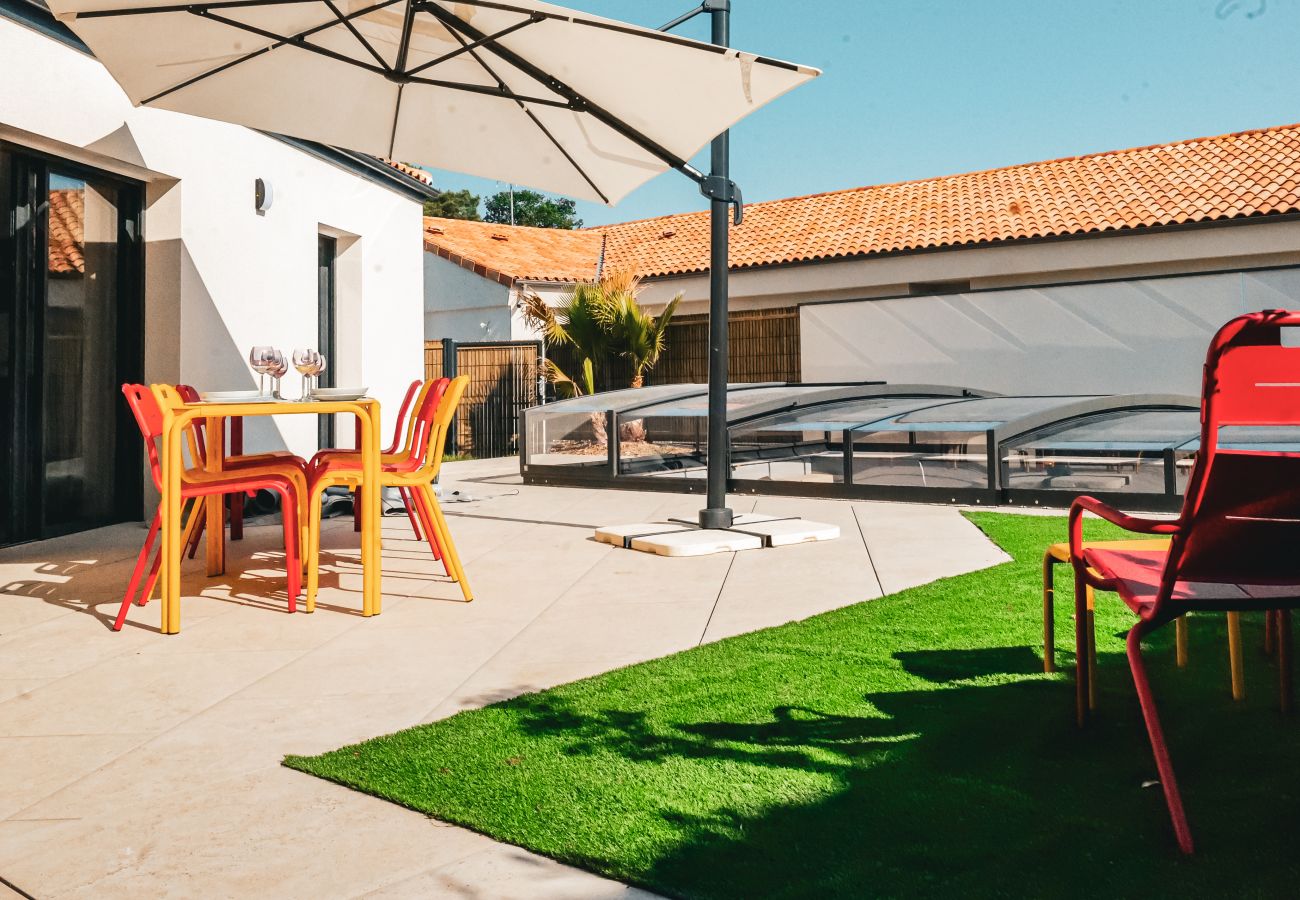 Maison à Jard-sur-Mer - Villa des Herondais - piscine - jardin - tout équipée - 8 personnes