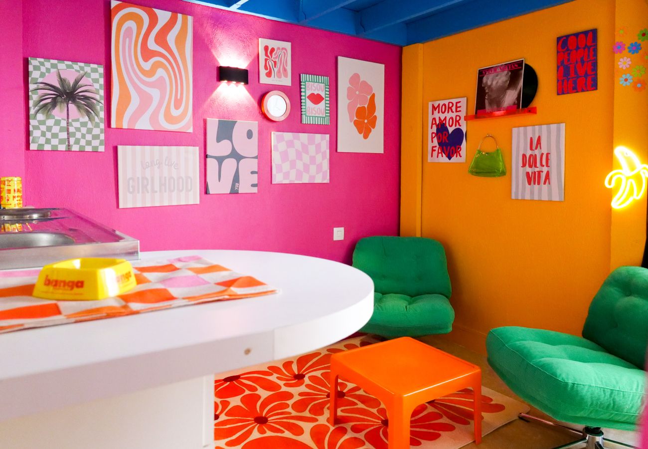 Studio à Angers - Studette Pop’Art à Angers - 2 pers - Peps et colorée