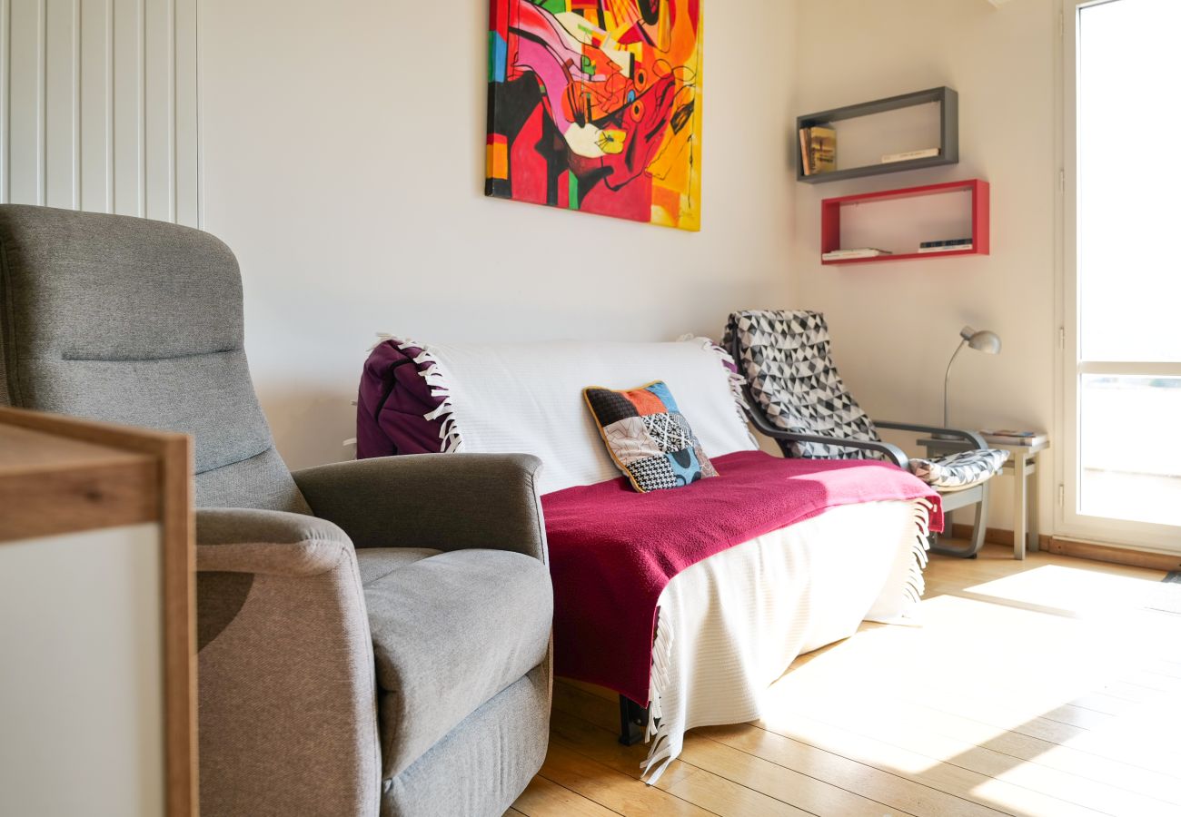 Appartement à Les Sables-d´Olonne - Grand duplex pour 7 personnes - face au chenal à La Chaume 