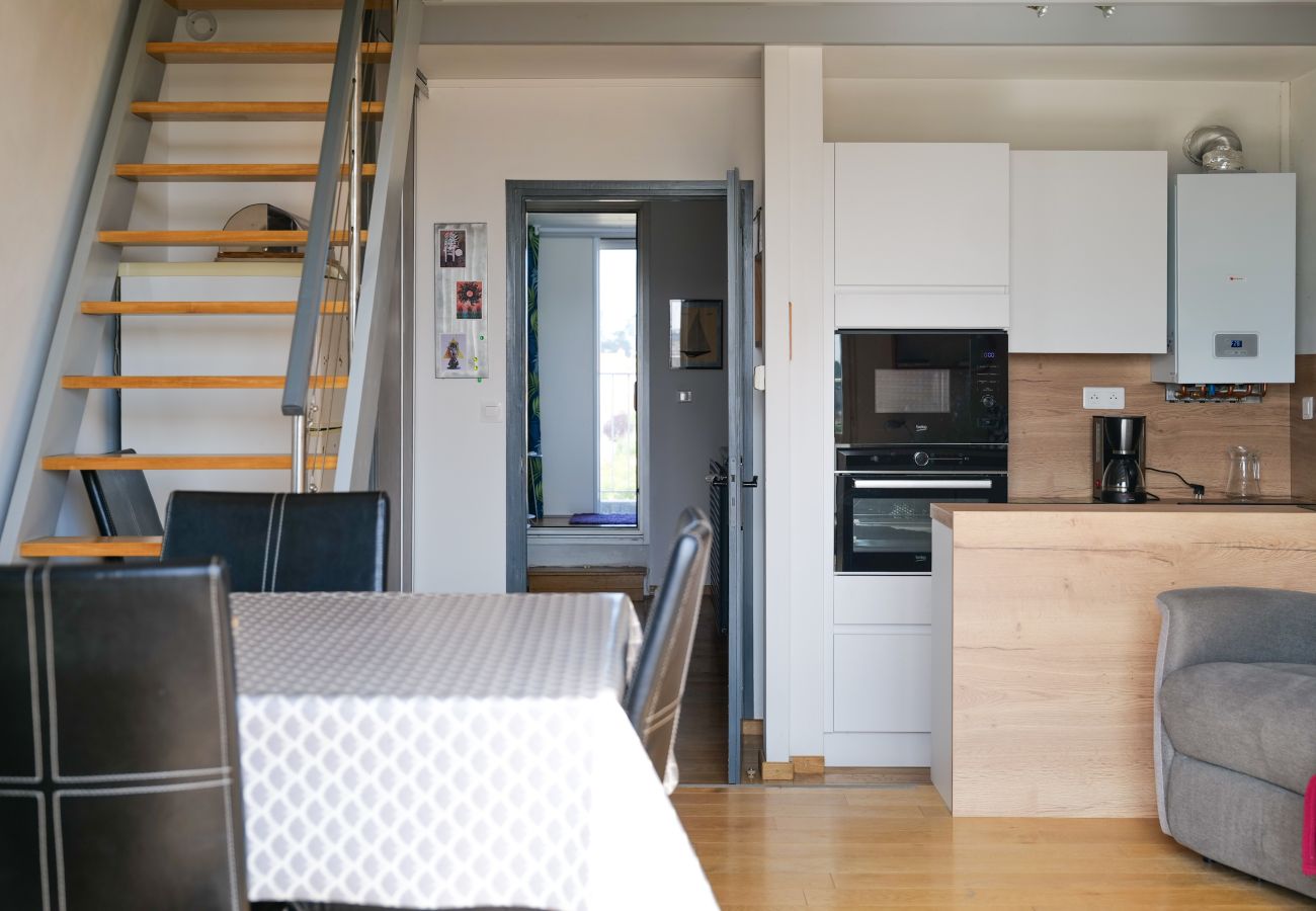 Appartement à Les Sables-d´Olonne - Grand duplex pour 7 personnes - face au chenal à La Chaume 