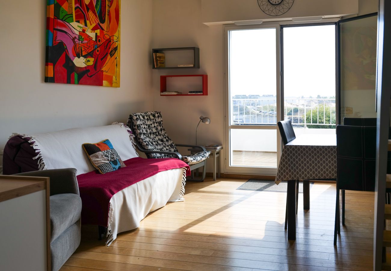 Appartement à Les Sables-d´Olonne - Grand duplex pour 7 personnes - face au chenal à La Chaume 