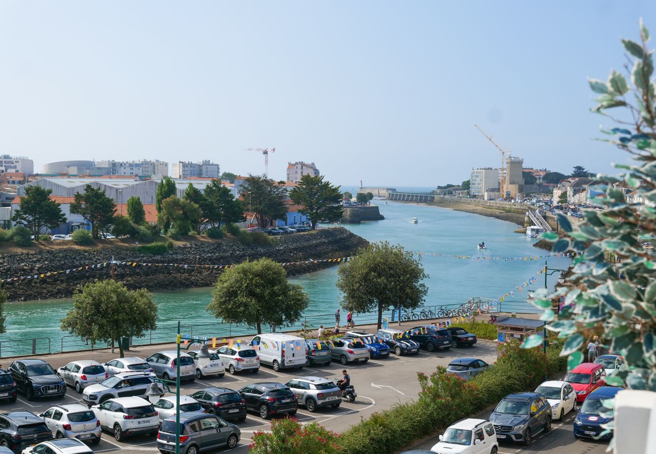 Appartement à Les Sables-d´Olonne - Grand duplex pour 7 personnes - face au chenal à La Chaume 