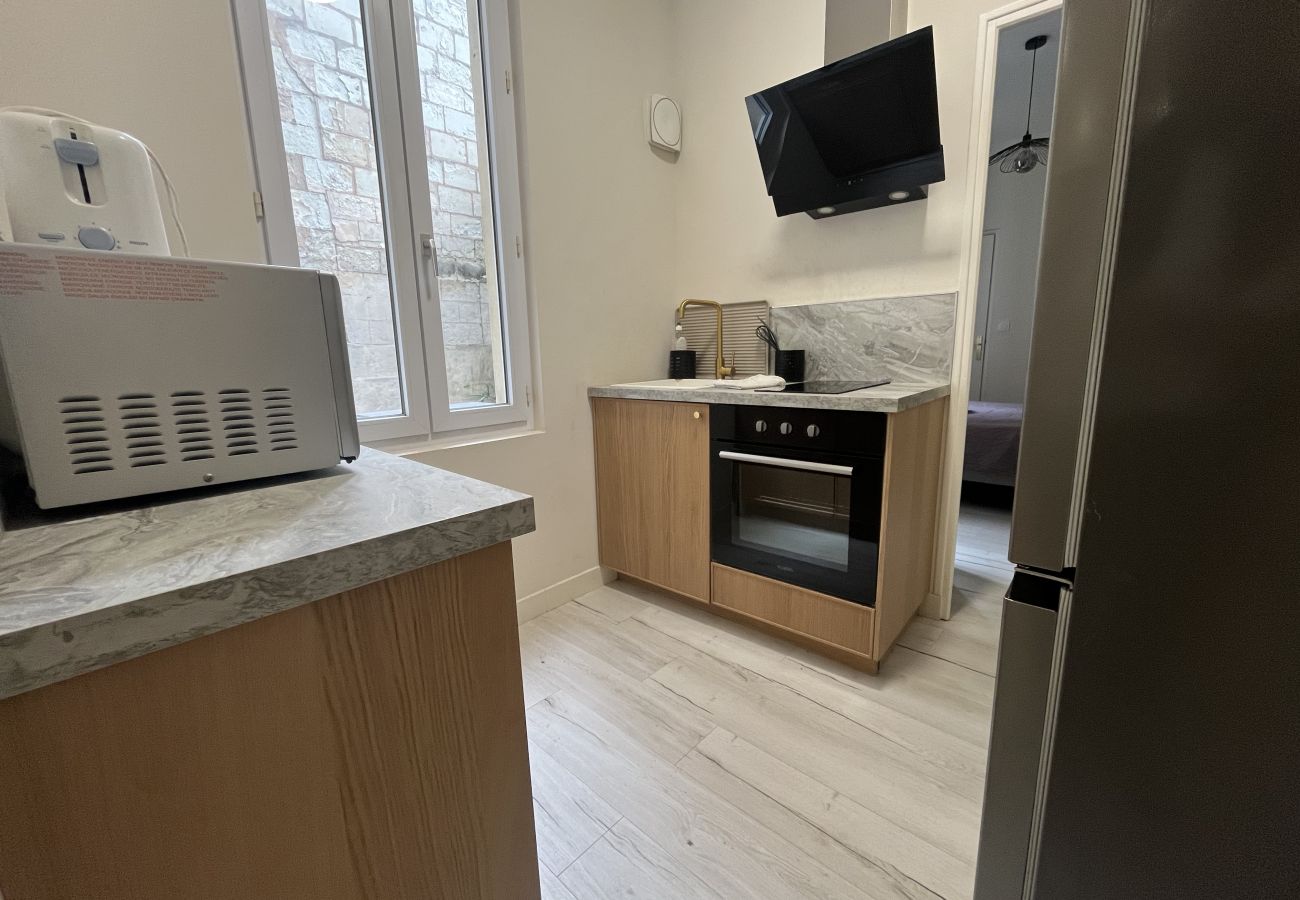 Appartement à Angers - Spacieux appartement 2 personnes avec petit jardin privatif