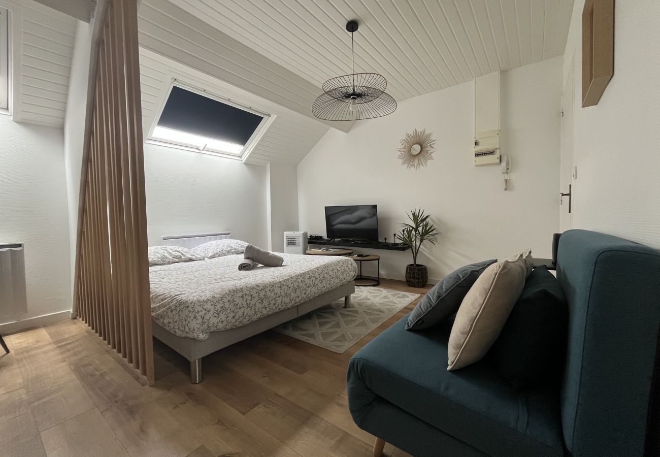 Appartement à Angers - Charmant studio en plein cœur d'Angers – 3 personnes