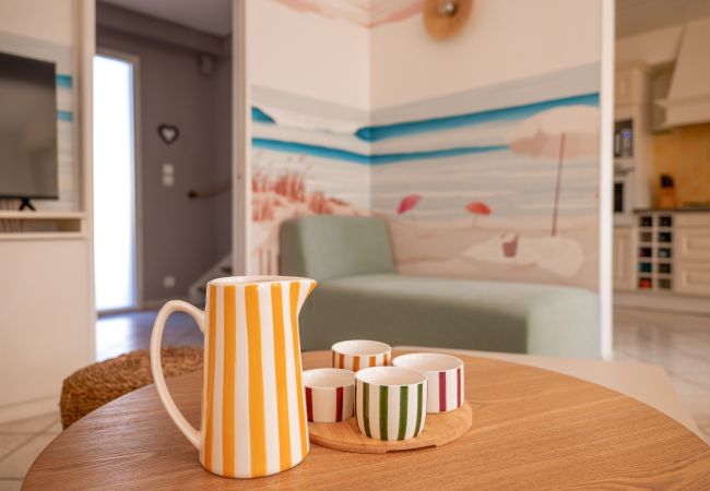 Maison à Les Sables-d´Olonne - Maison de vacances à La Chaume – 8 couchages, jardin, proche plages Maison à Les Sables-d´Olonne - Maison de vacances à La Chaume – 8 couchages, jardin, proche plages