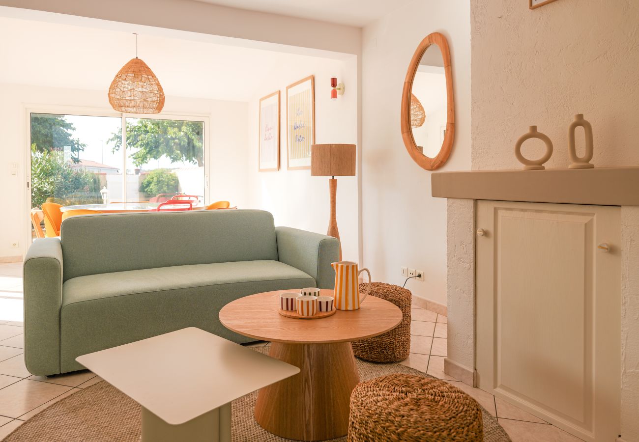 Maison à Les Sables-d´Olonne - Maison de vacances à La Chaume – 8 couchages, jardin, proche plages