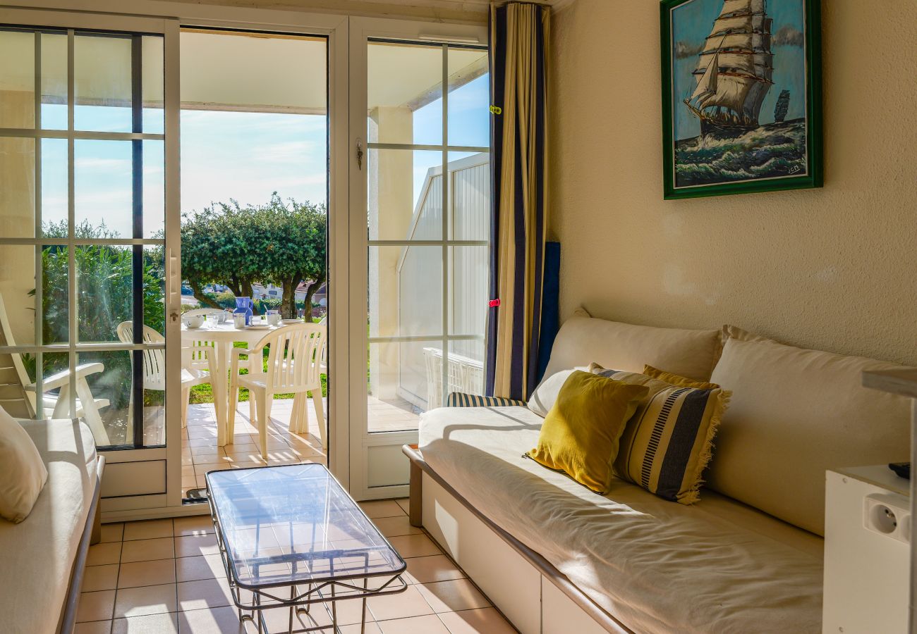 Appartement à Talmont-Saint-Hilaire - Appartement en rez-de-chaussée à deux pas du port Bourgenay – Résidence La Goelette