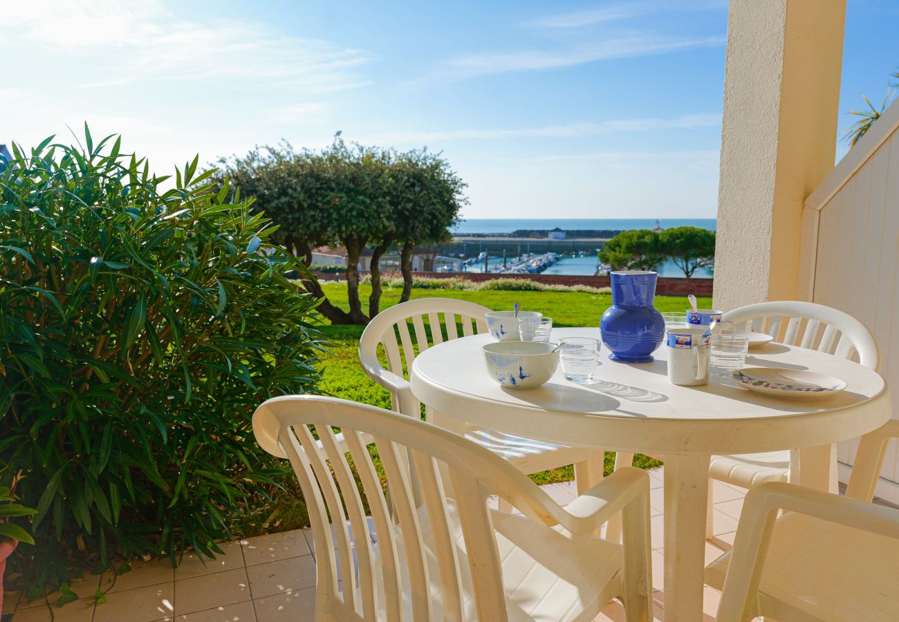 Appartement à Talmont-Saint-Hilaire - Appartement en rez-de-chaussée à deux pas du port Bourgenay – Résidence La Goelette