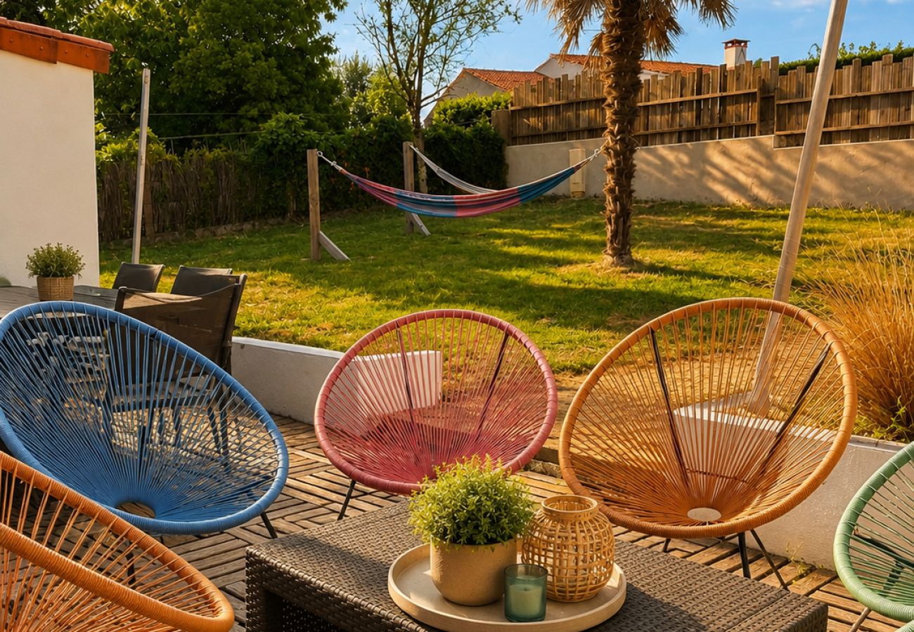 Maison à Jard-sur-Mer - Maison de vacances, au calme, jardin - Jard Sur Mer, 6 pers