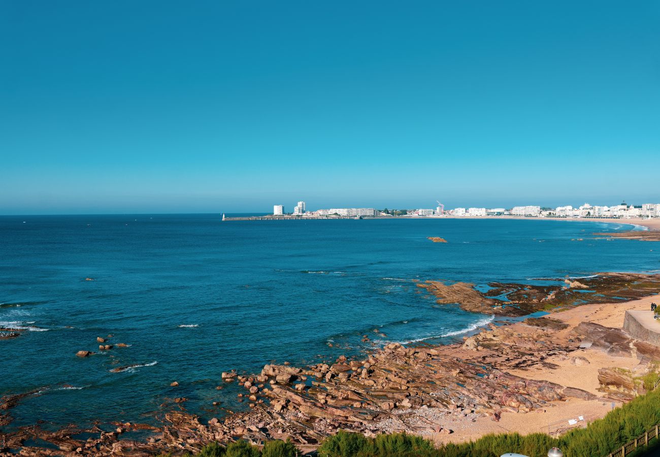 Appartement à Les Sables-d´Olonne - charmant appartement - magnifique vue mer - les présidents - 2/4 personnes