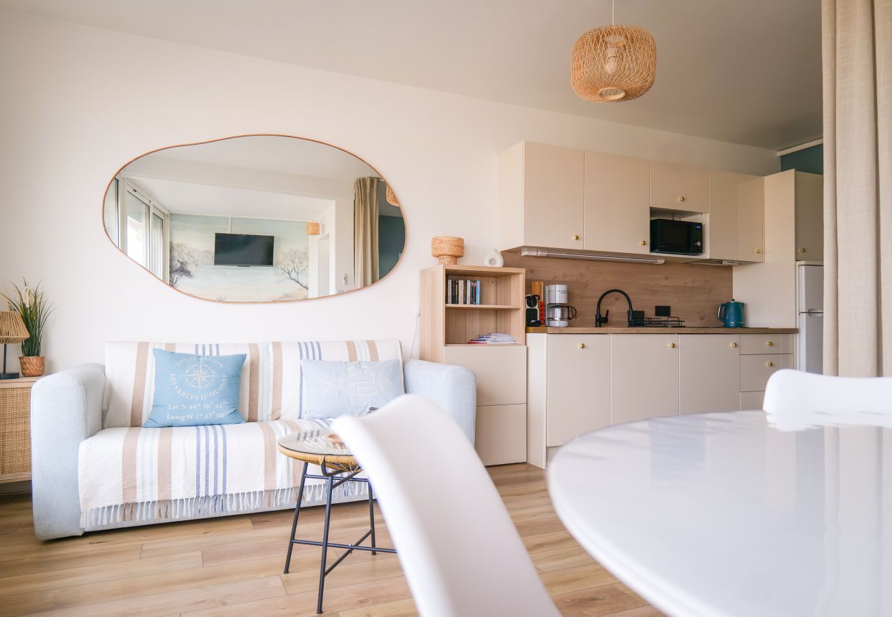 Appartement à Les Sables-d´Olonne - Charmant appartement - magnifique vue mer -Palais de Justice - 2/4 personnes