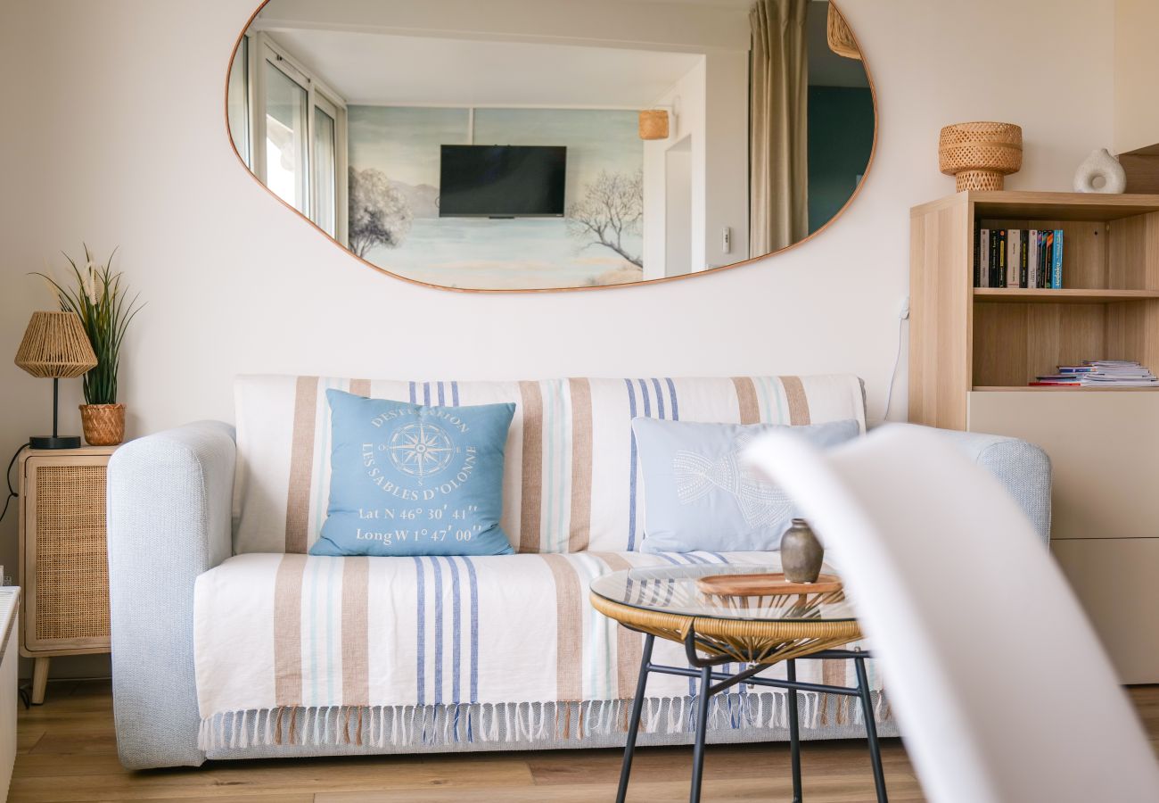 Appartement à Les Sables-d´Olonne - Charmant appartement - magnifique vue mer -Palais de Justice - 2/4 personnes