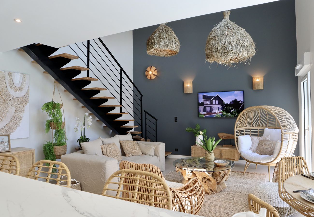 Villa à Talmont-Saint-Hilaire - La Villa 19 -  piscine - golf - nature - 6/8 personnes