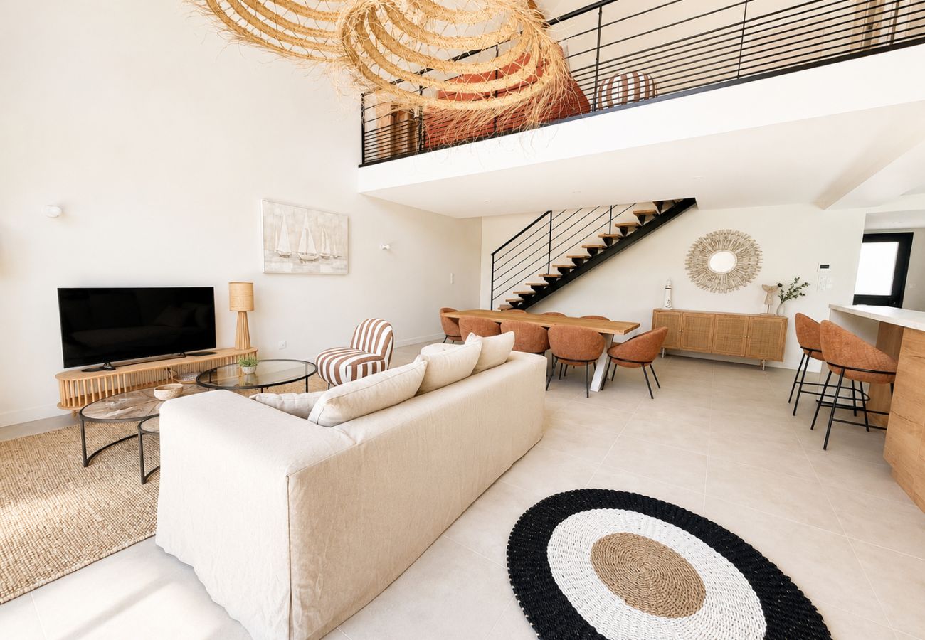 Villa à Talmont-Saint-Hilaire - La Villa 7 -  piscine - golf - nature - 8/10 personnes