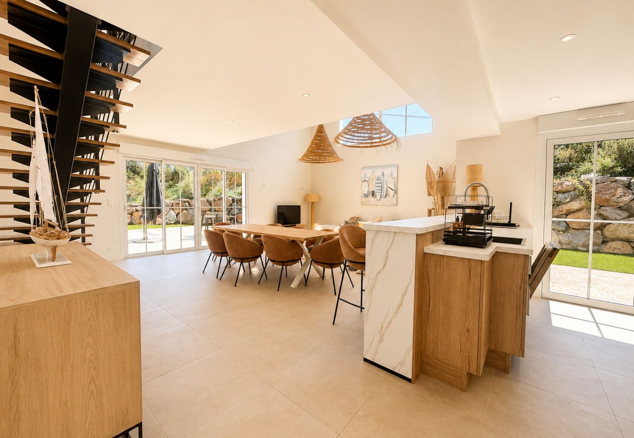 Villa à Talmont-Saint-Hilaire - La Villa 9 -  piscine - golf - nature - 8/10 personnes