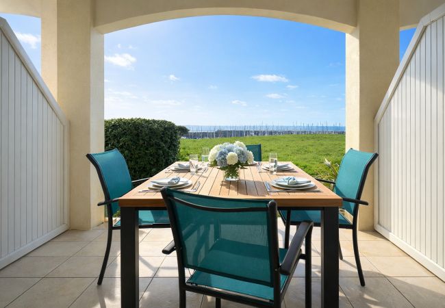 Appartement à Talmont-Saint-Hilaire - Appartement RDC vue Port de Bourgenay 4 personnes