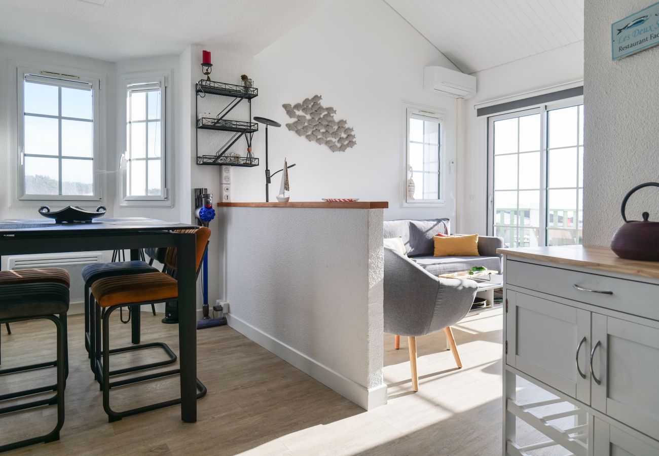 Appartement à Talmont-Saint-Hilaire - Bel appartement superbe vue port Bourgenay 4 personnes