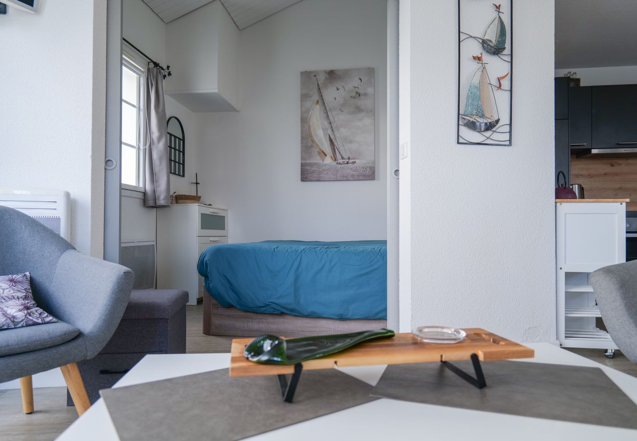 Appartement à Talmont-Saint-Hilaire - Bel appartement superbe vue port Bourgenay 4 personnes