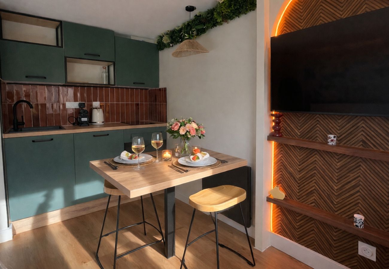 Studio à Angers - Studio chaleureux pour 2 – Tout confort - Quartier Gare
