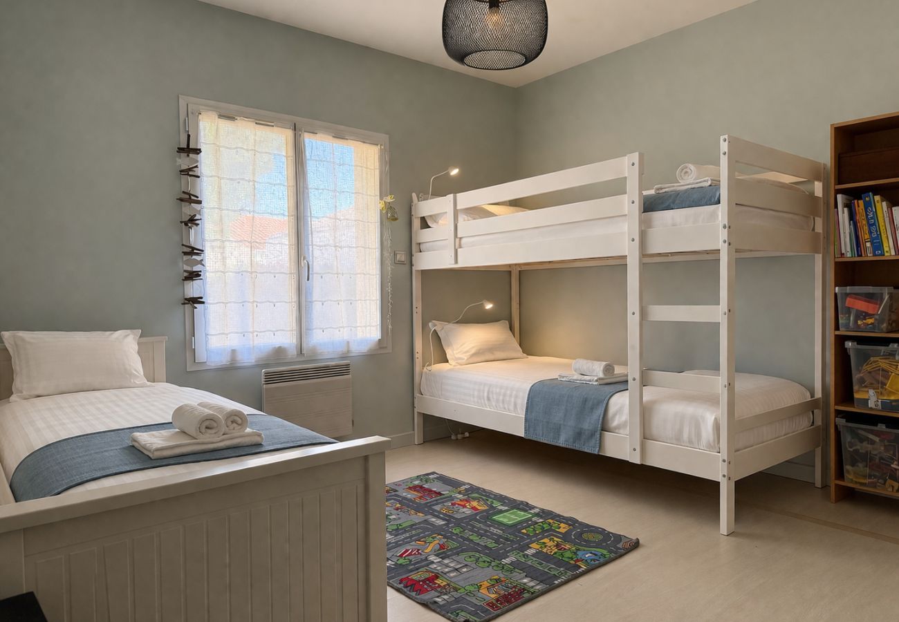 Maison à Les Sables-d´Olonne - Grande maison familiale 8 pers. • Jardin & terrasse