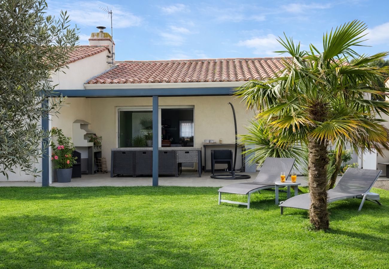 Maison à Les Sables-d´Olonne - Grande maison familiale 8 pers. • Jardin & terrasse