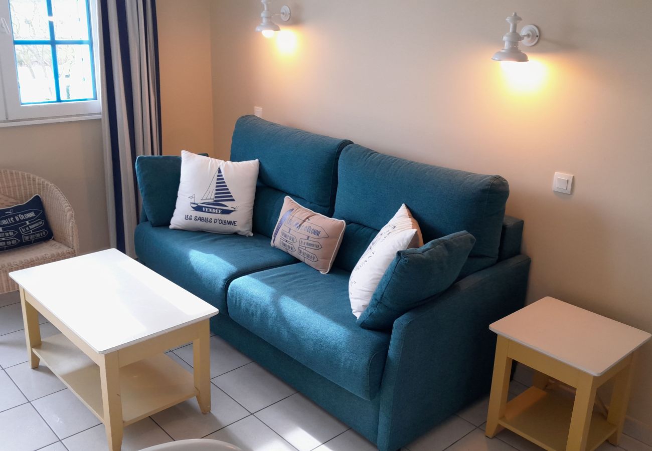 Appartement à Talmont-Saint-Hilaire - Appartement lumineux vue golf port Bourgenay 4 pers