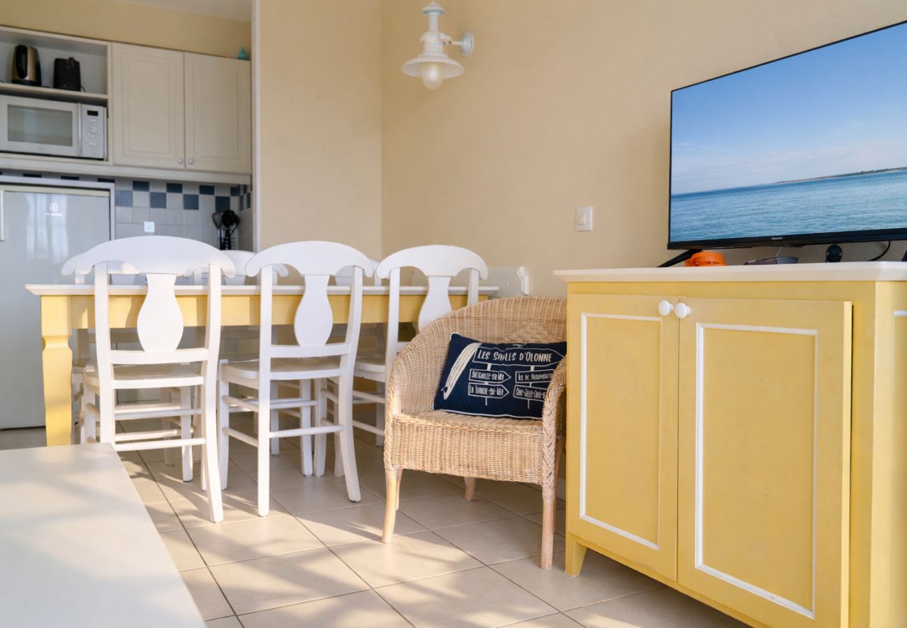 Appartement à Talmont-Saint-Hilaire - Appartement lumineux vue golf port Bourgenay 4 pers