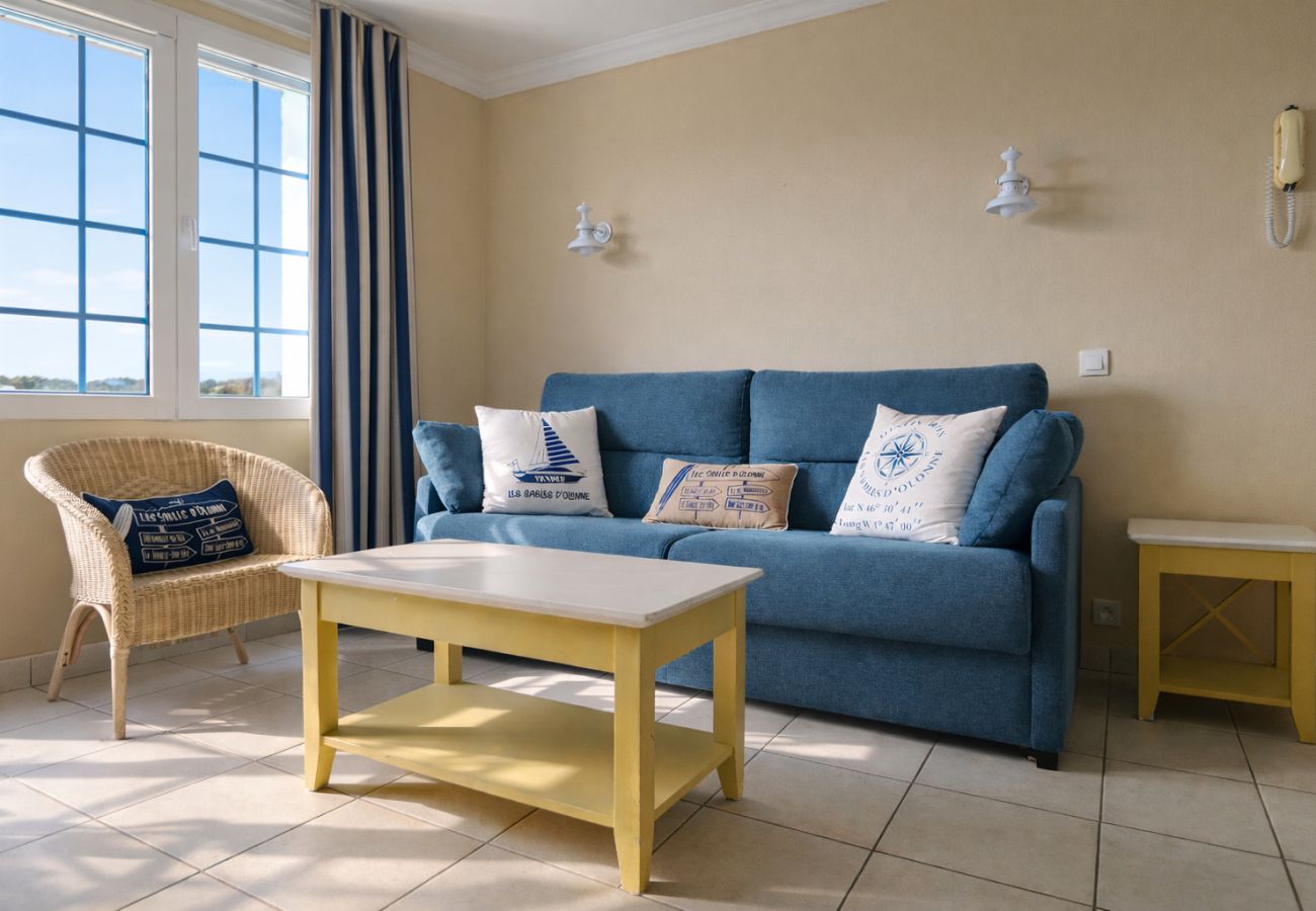 Appartement à Talmont-Saint-Hilaire - Appartement lumineux vue golf port Bourgenay 4 pers