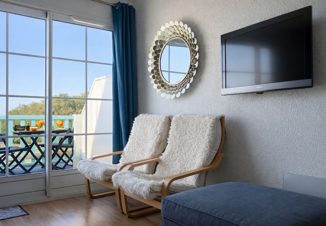Appartement à Talmont-Saint-Hilaire - Appartement vue mer et port - Golf de Bourgenay - 6 pers