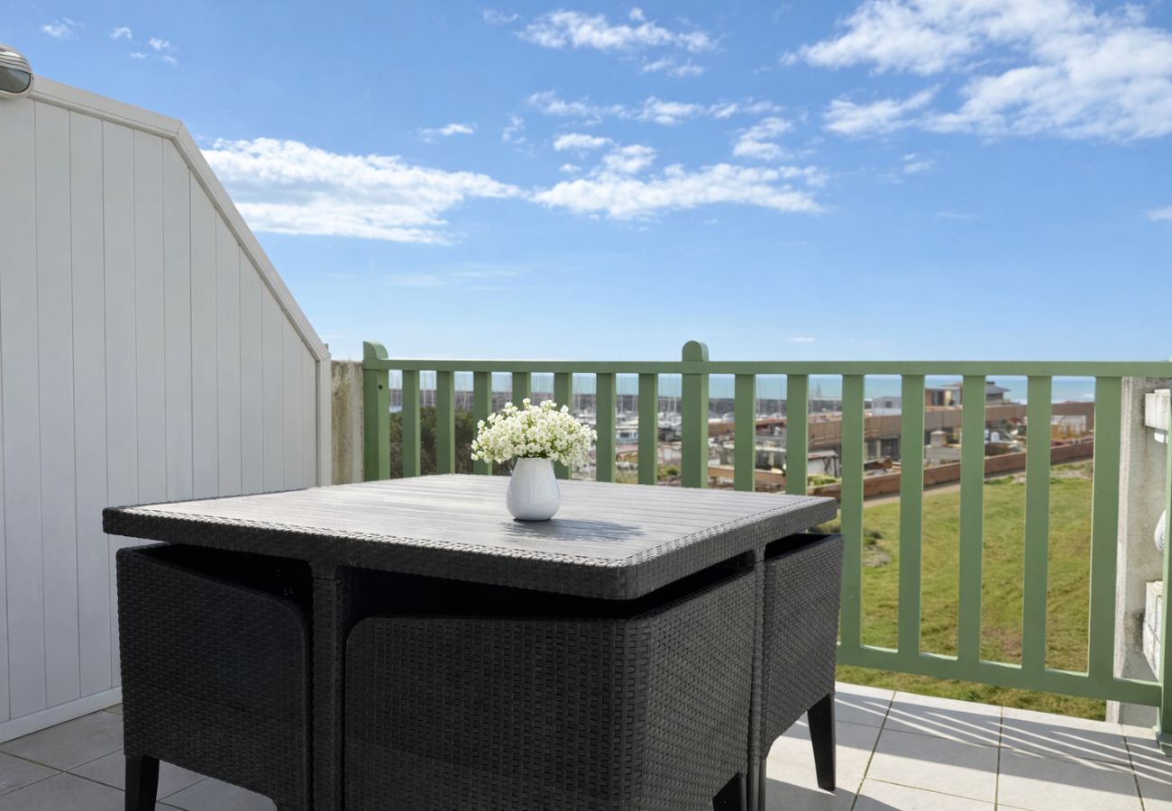 Appartement à Talmont-Saint-Hilaire - Appartement avec terrasse 4 personnes – Vue Port Bourgenay