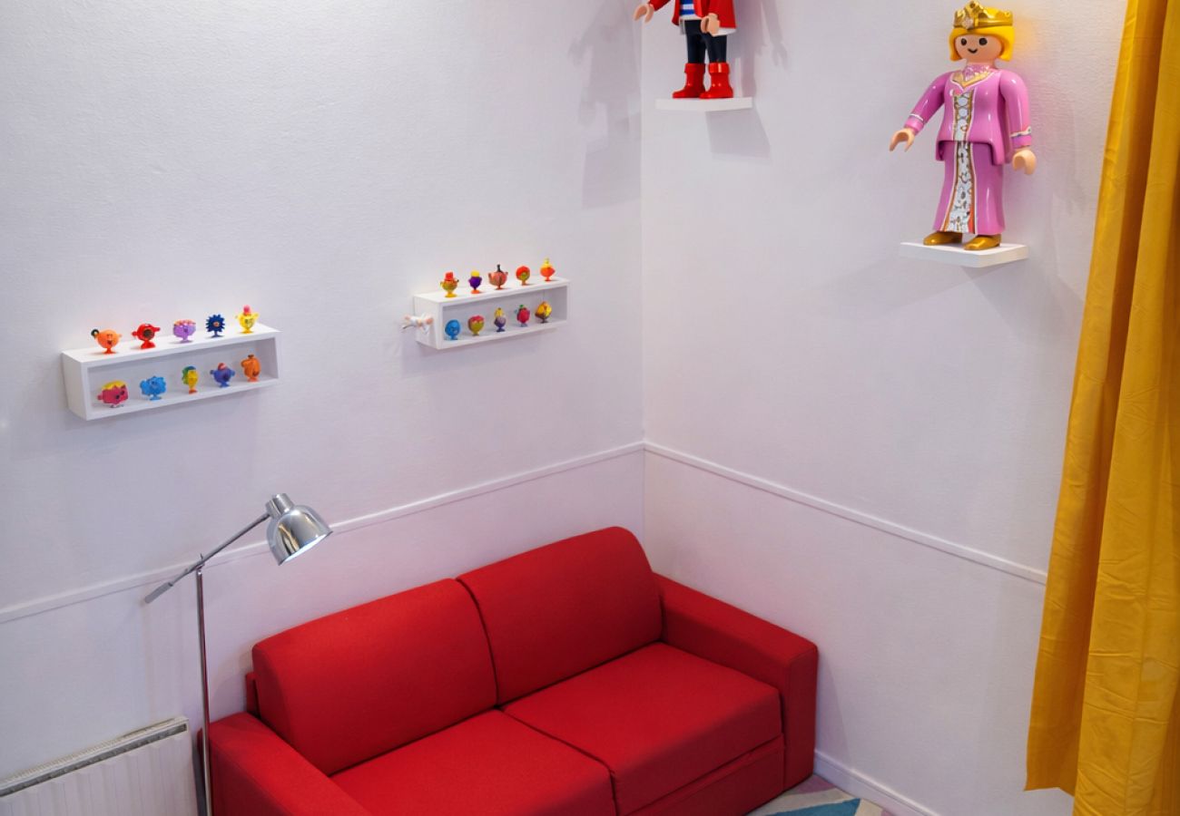 Studio à Angers - Appartement tendance & artistique – centre ville d’Angers - 4 PERS