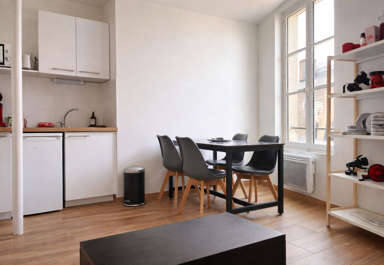 Appartement à Angers - Appartement confortable pour 2 pers dans la cité historique - Escapade cinéma