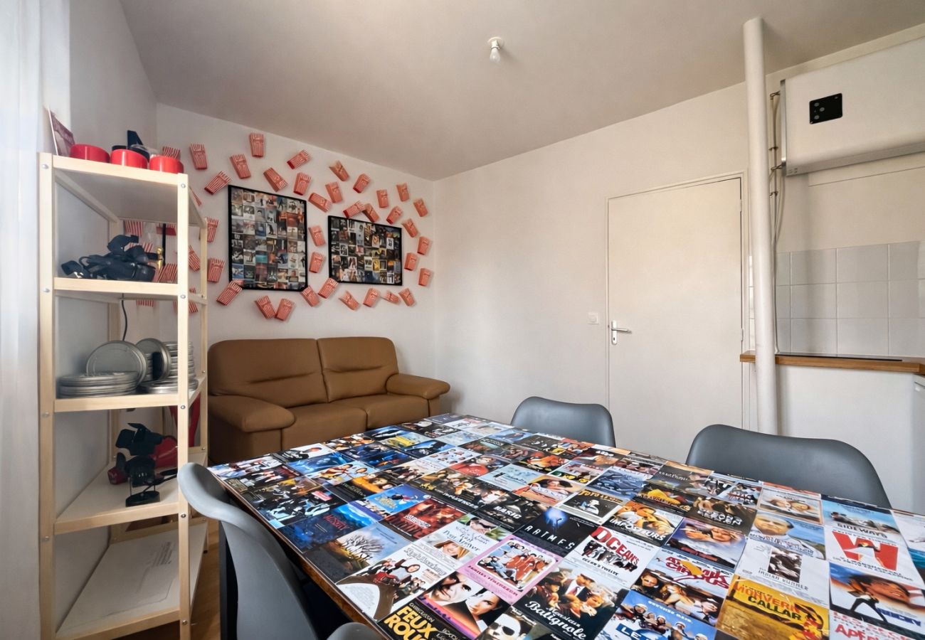 Appartement à Angers - Appartement confortable pour 2 pers dans la cité historique - Escapade cinéma