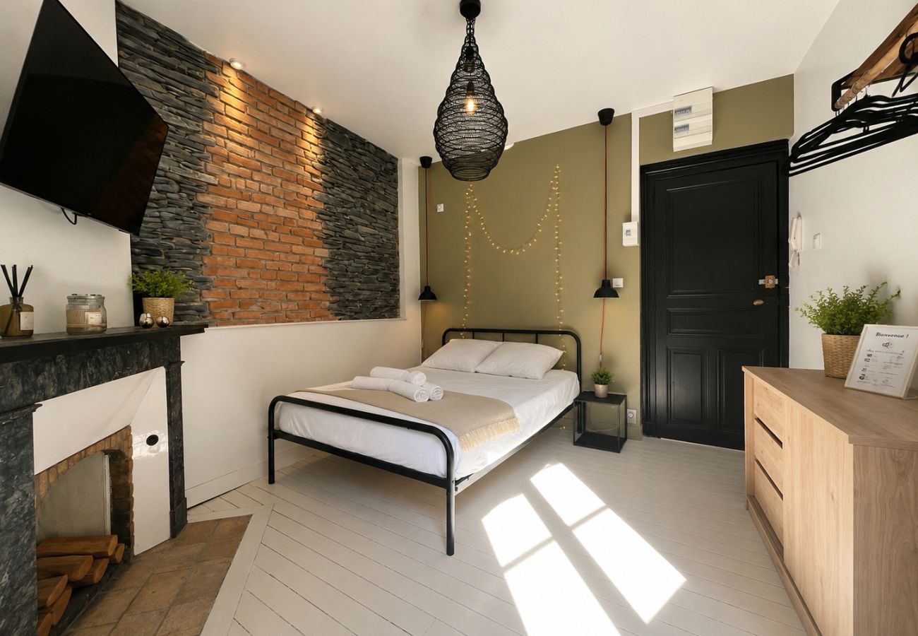 Studio à Angers - Studio avec charme authentique au cœur des Quais de Maine - 2pers