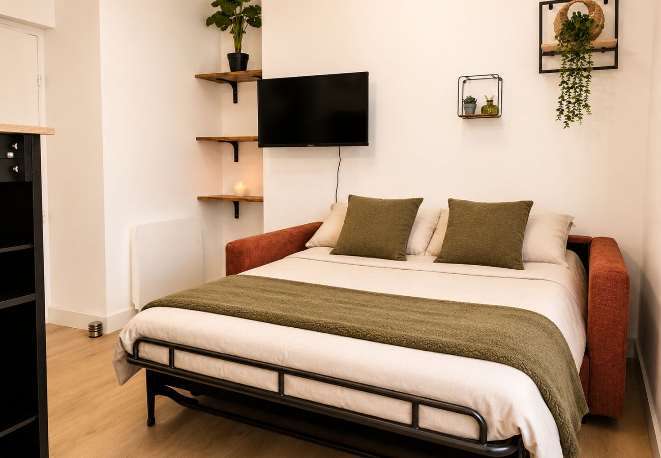 Studio à Angers - Appartement cosy dans le quartier historique de La Doutre - 2pers