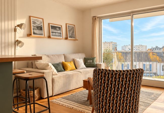 Appartement à Les Sables-d´Olonne - Élégant appartement 4 pers. – Balcon avec aperçu mer – Quartier des Présidents