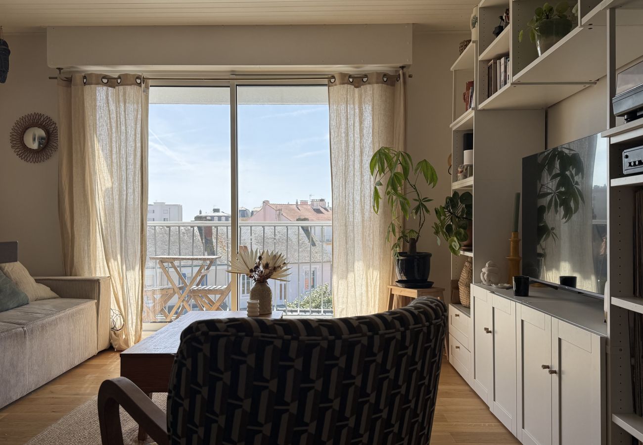 Appartement à Les Sables-d´Olonne - Élégant appartement 4 pers. – Balcon avec aperçu mer – Quartier des Présidents