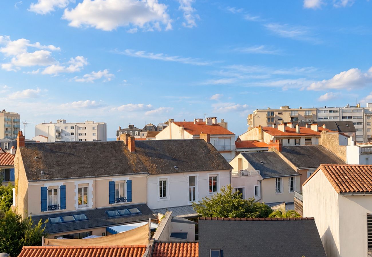 Appartement à Les Sables-d´Olonne - Élégant appartement 4 pers. – Balcon avec aperçu mer – Quartier des Présidents